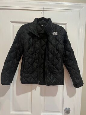 The North Face Girls ThermoBall Eco Jacket Black Size Large 12 no hood